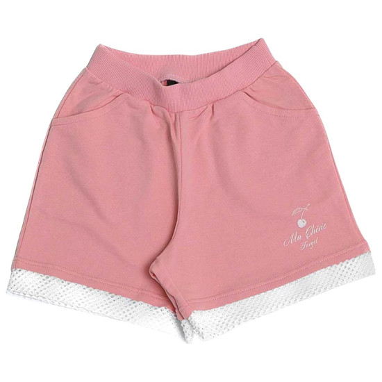 Target Παιδικό σετ Girls Crop Top & Shorts Single Jersey ''Cherry'' Set